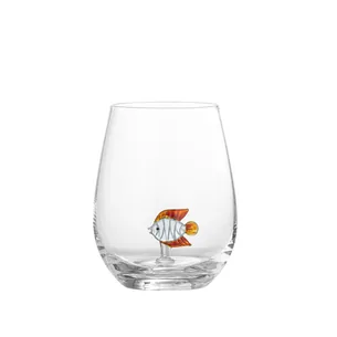 BLOOMINGVILLE Misa drikkeglas, m. fisk - klar glas