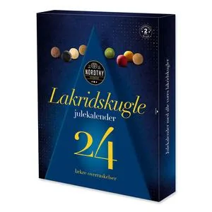 Nordthy Julekalender Lakridskugler - 1 stk.