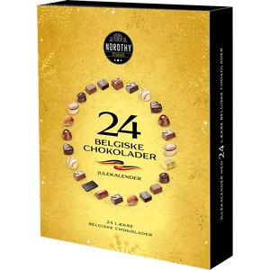 Nordthy Belgiske Chokolader Julekalender - 1 stk.