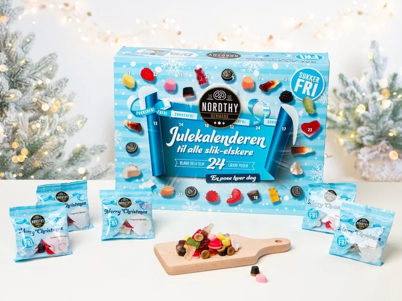 Sukkerfri Slikjulekalender - Nordthy