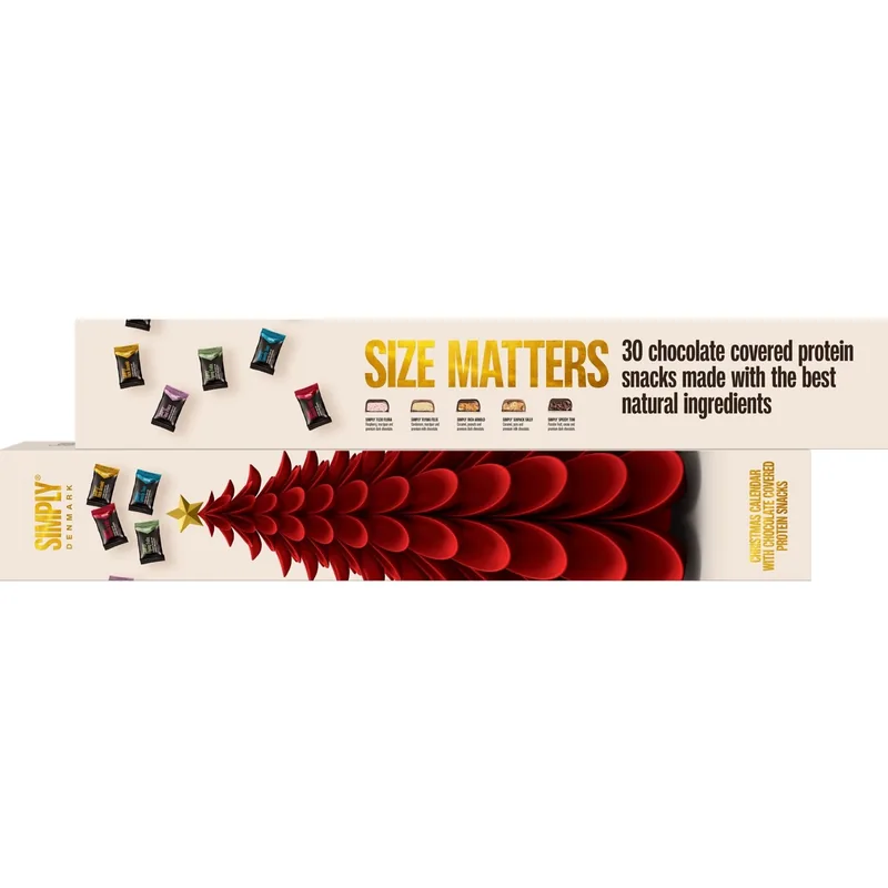 Simply® Proteinchokolade-julekalender (300g)