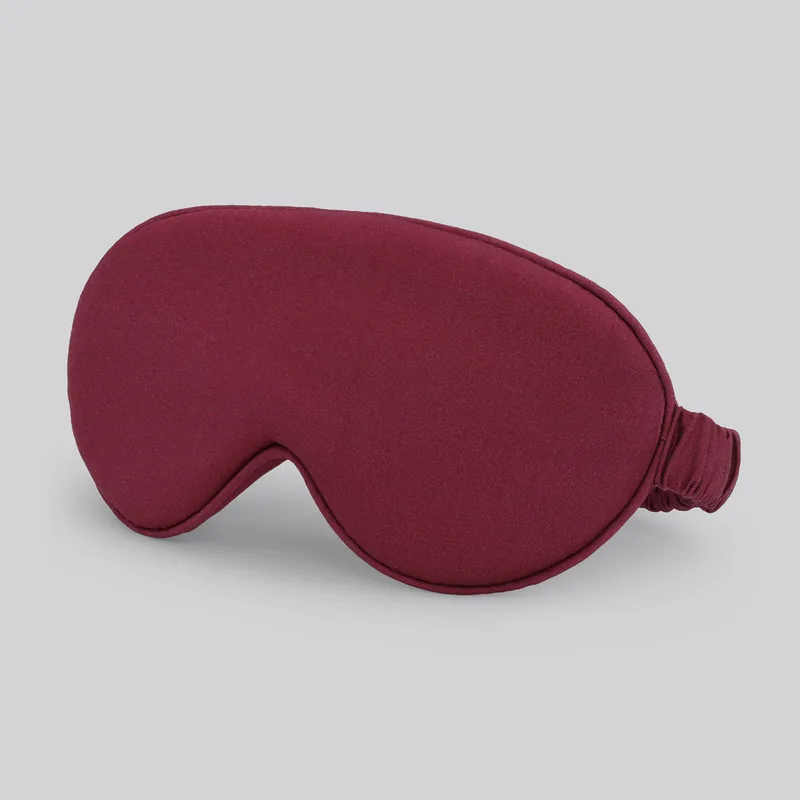 Bambus sovemaske bordeaux