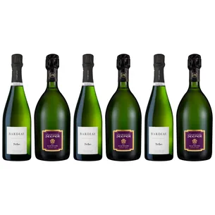 Champagne til sæsonens fester  3+3 flasker