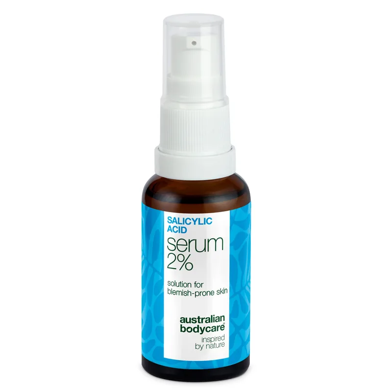 Serum mod bumser, hudorme og uren hud  -  Salicylsyre 2â¯% â Serum mod bumser og fedtet hud. Renser porer og dæmper udbrud. Med salicylsyre 2â¯%, Zinc PCA, grøn te og hyaluronsyre. - 1 stk.