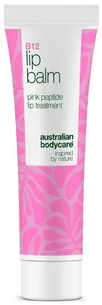 Australian bodycare B12 lip balm pink peptide lip treatment 15ml