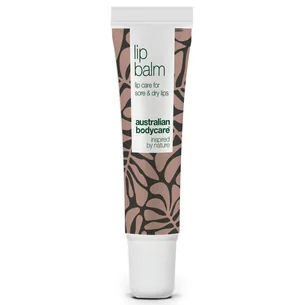 Læbepomade til pleje af tørre læber â Lip balm med Tea Tree Oil til tørre læber og pleje ved forkølelsessår - 1 stk.