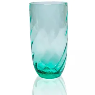 Swirl Longdrink Glas 400 ml - Fås i flere farver - Anna von Lipa - Berry