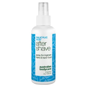 Salicylsyre After Shave Spray til skægpest, razor burn & røde knopper â After Shave Spray til kløe, svie og rødme efter barbering med Salicylsyre, Aloe Vera og Panthenol. - 1 stk.