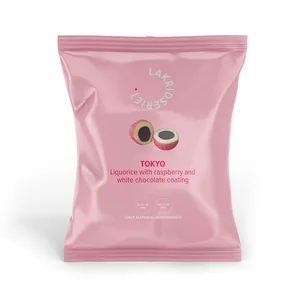 Tokyo - Sød lakrids med hvid chokolade og hindbær - 95g