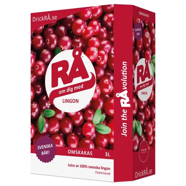 RÅ Tyttebær, 3000 ml
