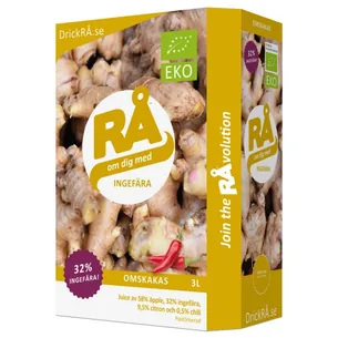 RÅ Ingefær Bag in Box, 3000 ml