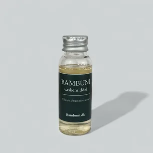 Bambus vaskemiddel rejsestørrelse