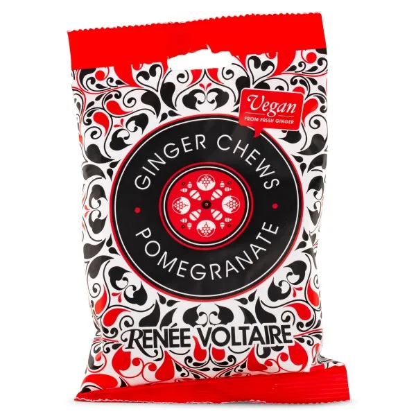 Renee Voltaire Ginger Chew, Granatæble, 120 g
