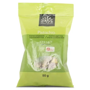 Urtekram Pistacienødder Øko, 50 g