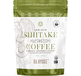 RÅ HYGGE Kaffe m. Shiitake svampeekstrakt- Filtermalet Ø &bull; 227 g.    X