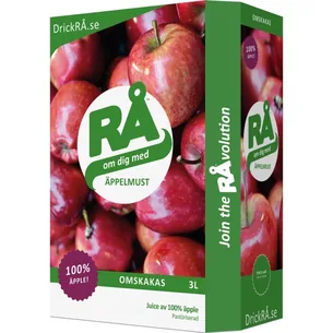 RÅ Æblemost Bag-in-box, 3000 ml