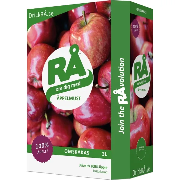 RÅ Æblemost Bag-in-box, 3000 ml