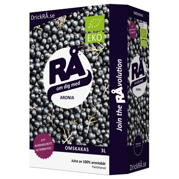 RÅ Aronia Bag-in-Box, 3000 ml