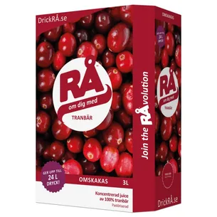 RÅ Tranebær, 3000 ml