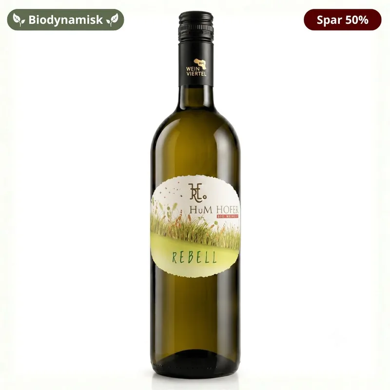 Hofer Rebell Grüner Veltliner 2025  Biodynamisk hvidvin, Weinviertel, Østrig