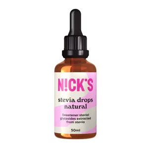 Nicks Stevia Drops, Naturel, 50 ml
