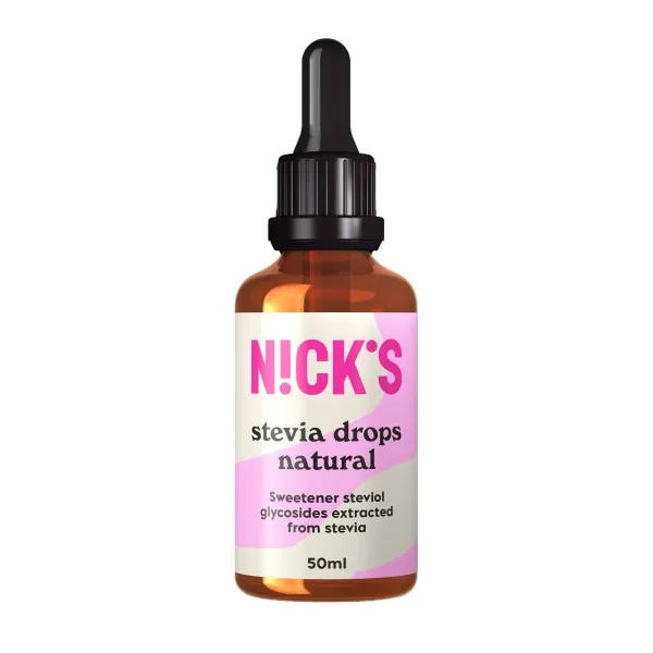 Nicks Stevia Drops, Naturel, 50 ml