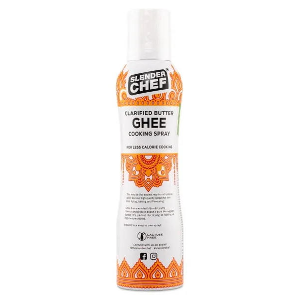 Slender Chef Ghee Cooking Spray, 200 ml