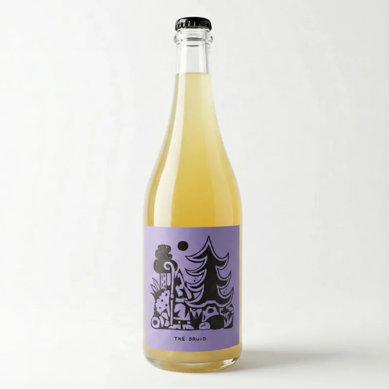 Druid Gut von Beiden Hazy Wines Pet Nat Mousserende Økologisk Naturvin, Pfalz, Tyskland 2023