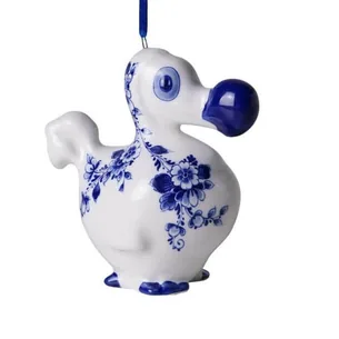 Julepynt Dodo - 8 cm | Heinen Delfts Blauw