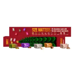 Simply Chocolate - Chokolade Julekalender, Dele
