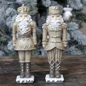 Nøddeknækker figur Mocca 2 stk