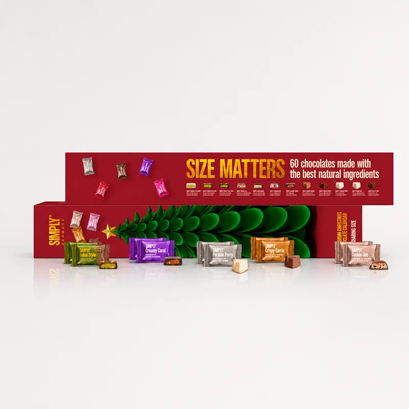 Julekalender 'Simply for sharing' - Simply Chocolate