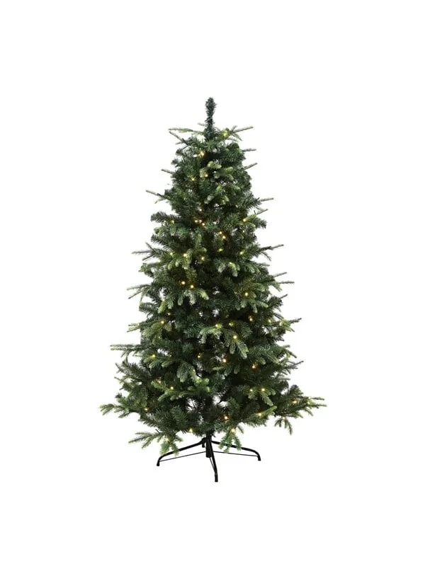 NORDIC WINTER Christmas tree artificial PE/PVC - 200x134 cm - "VIGA" Class A
