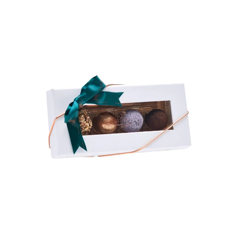Fire chokolader i gaveæske | Aalborg Chokoladen
