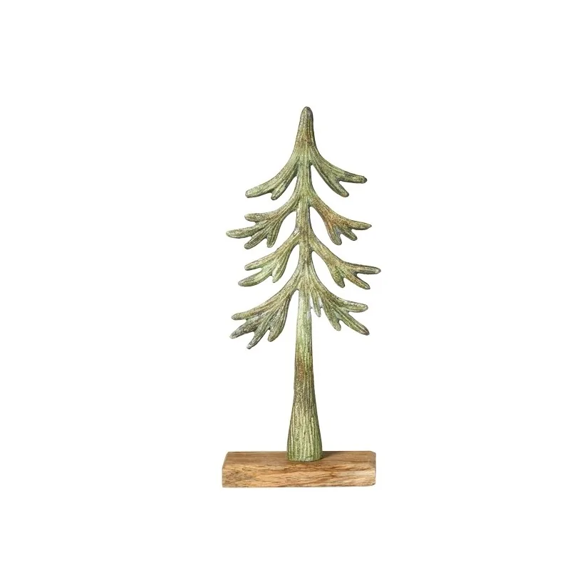 Juletræ Antique grøn m/ træfod - Speedtsberg H:30 cm