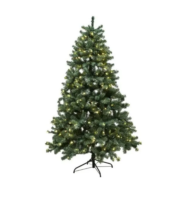 Juletræ kunstig PVC ASKE, Klasse B+, 100 x 48 cm m/LED lys NORDIC WINTER (780-130)