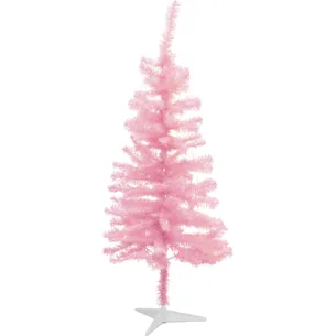 Sirius Happy kunstigt juletræ med lys, lyserød, 120 cm