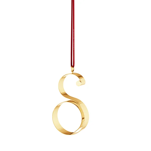 Georg Jensen Bogstavornamenter, S - Forgyldt  : Erling Christensen Møbler