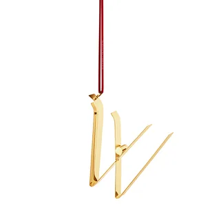 Georg Jensen Bogstavornamenter, W - Forgyldt  : Erling Christensen Møbler