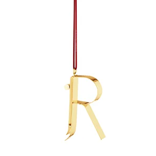 Georg Jensen Bogstavornamenter, R - Forgyldt  : Erling Christensen Møbler
