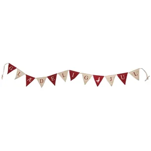 Guirlande "Glædelig jul" - Speedtsberg L: 245 cm