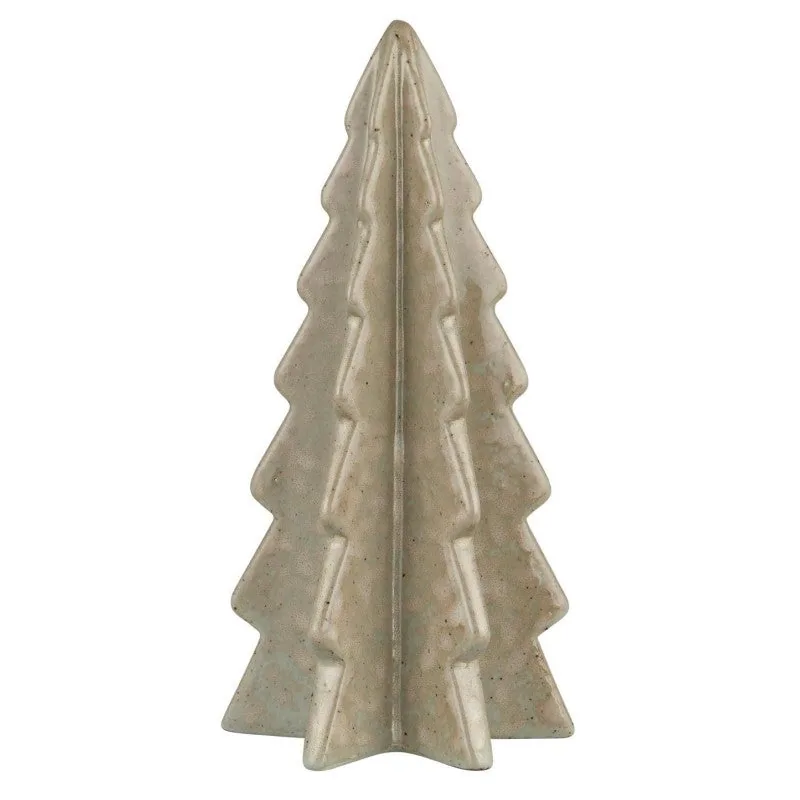 Stillenat - Keramik juletræ H15,5cm - Ib Laursen