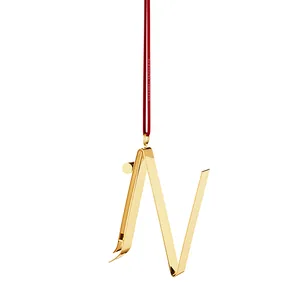 Georg Jensen Bogstavornamenter, N - Forgyldt  : Erling Christensen Møbler