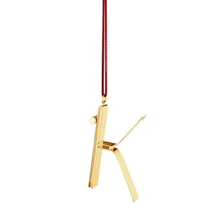 Georg Jensen Bogstavornamenter, K - Forgyldt  : Erling Christensen Møbler