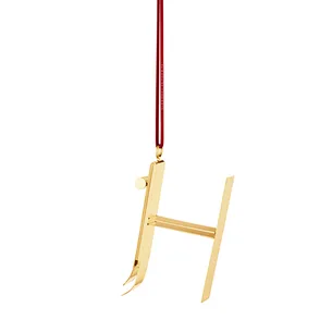 Georg Jensen Bogstavornamenter, H - Forgyldt  : Erling Christensen Møbler