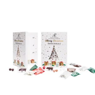 Chokoladejulekalender fra Aalborg Chokoladen til 1-2 personer