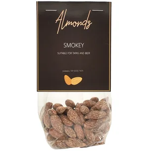 Smokey Almonds  Røgede Mandler  100g