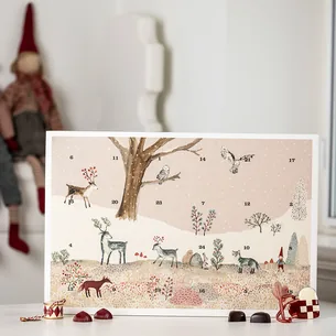 Julekalender med chokolade og julepynt | Xocolatl x Maileg