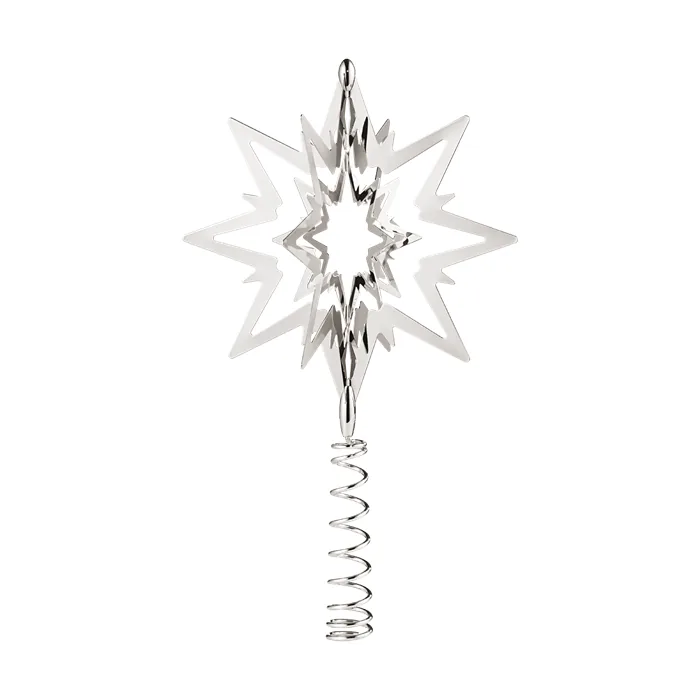 Georg Jensen topstjerne lille - paladiumbelagt  : Erling Christensen Møbler