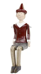 Pedro Julepynt Figur 20 cm - Antique Cherry - Chic Antique